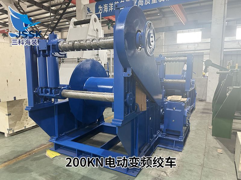 750KN-1300KN電動變頻定位絞車